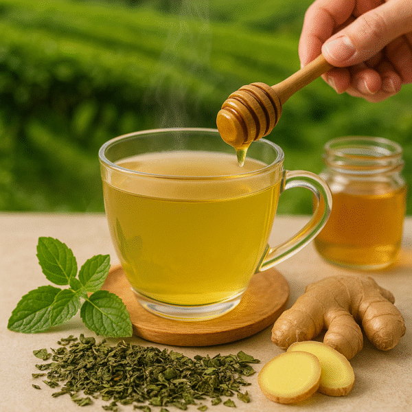 Tulsi Ginger Green Tea