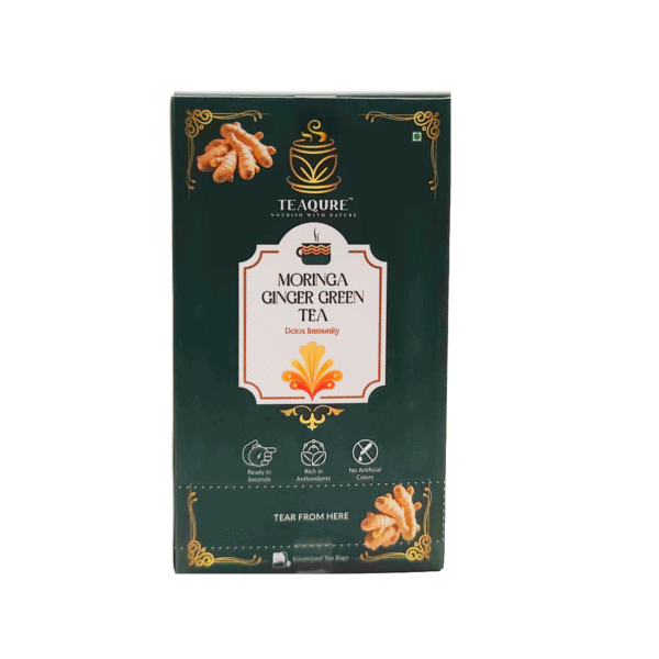 Moringa Ginger Green Tea (25N Tea Bags)