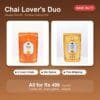 TeaQure Chai Lover's Duo tea bundle