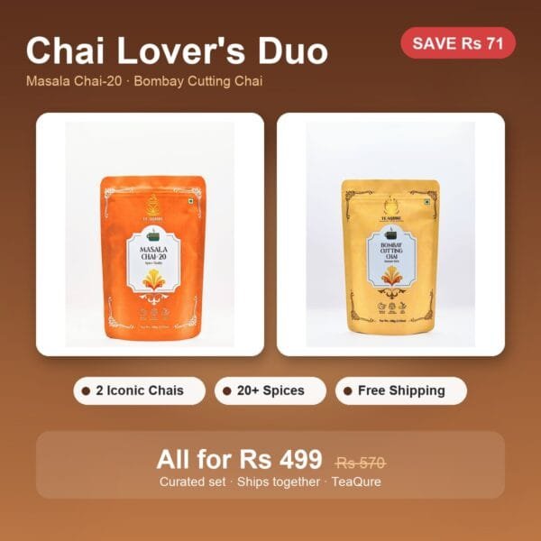 TeaQure Chai Lover's Duo tea bundle