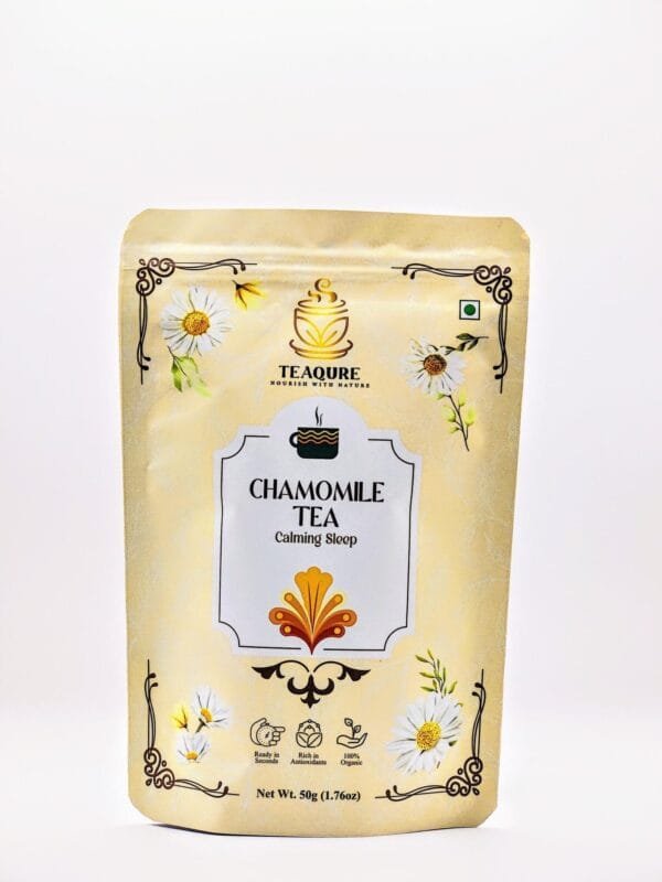 TeaQure Sleep & Calm Trio – Chamomile tea