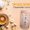TeaQure Sleep & Calm Trio – Chamomile detail