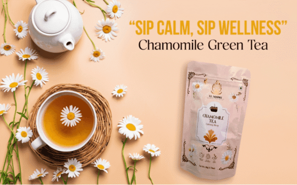 TeaQure Sleep & Calm Trio – Chamomile detail