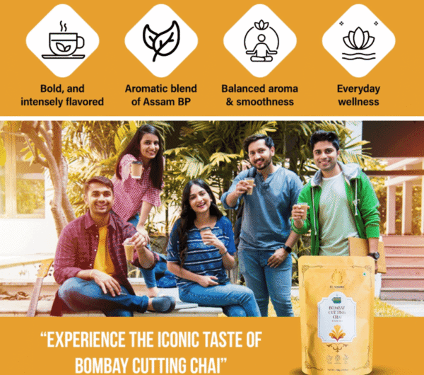 TeaQure Chai Lover's Duo – Bombay Cutting Chai brew