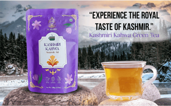 TeaQure Immunity Kit – Kashmiri Kahwa detail