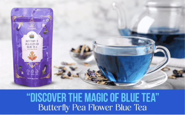 TeaQure Sleep & Calm Trio – Butterfly Pea detail
