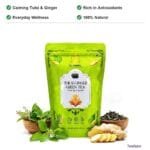 TeaQure Tulsi Ginger - Calming Tulsi & Ginger, Rich in Antioxidants, Everyday Wellness