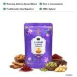 TeaQure Kahwa - Warming Saffron-Spiced Blend, Rich in Antioxidants, Traditionally Aids Digestion