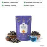 TeaQure Butterfly Pea - Naturally Caffeine-Free, Vivid Blue Antioxidant Tea, Calming & Soothing