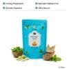 TeaQure Peppermint - Cooling Peppermint, Naturally Caffeine-Free, Soothes Digestion