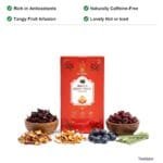 TeaQure Hibiscus - Rich in Antioxidants, Naturally Caffeine-Free, Tangy Fruit Infusion