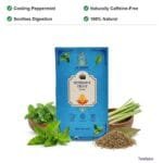 TeaQure Peppermint - Cooling Peppermint, Naturally Caffeine-Free, Soothes Digestion