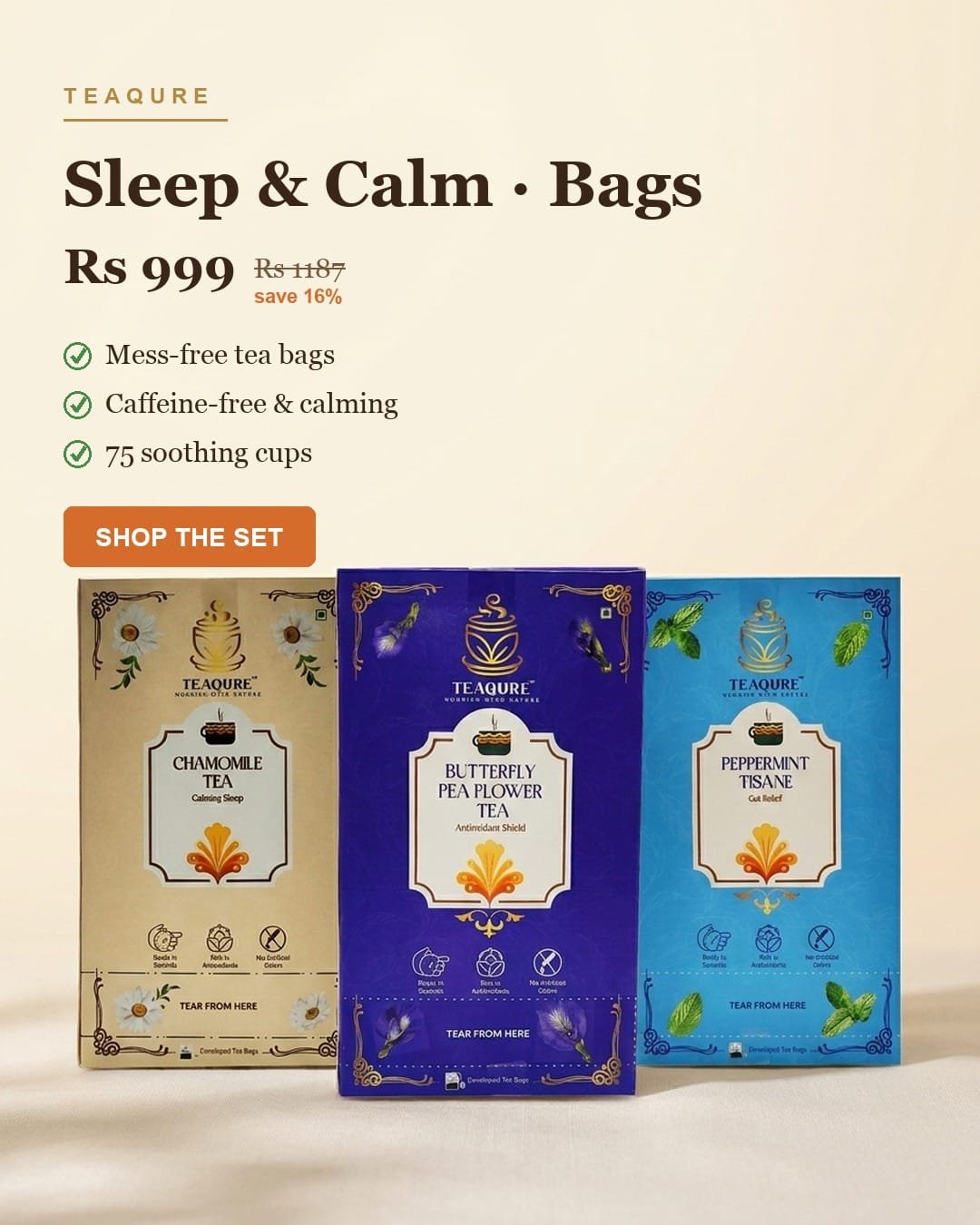 Sleep & Calm Tea Bags