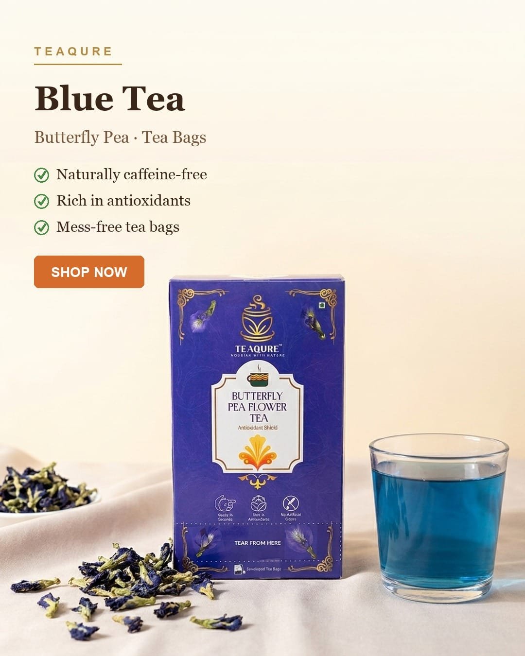 Blue Tea tea bags